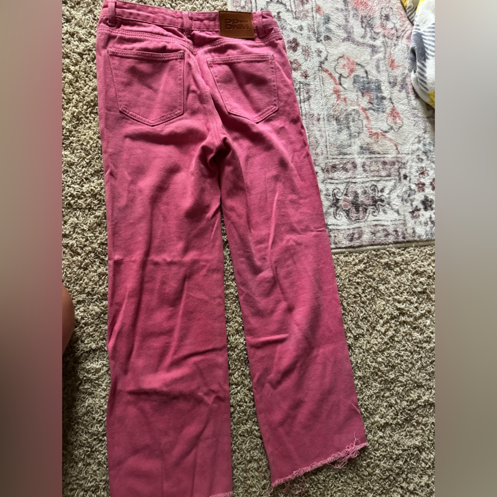 Princess Polly Vibrant Pink Denim